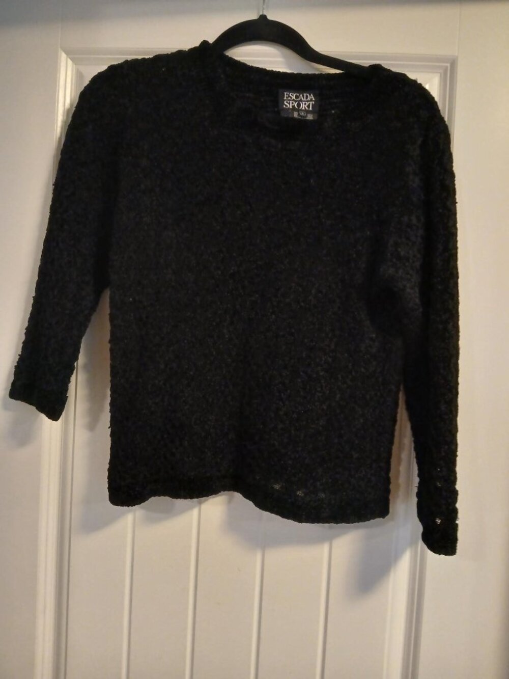 Crochet Look Escada Sweater - Picture 1 of 3